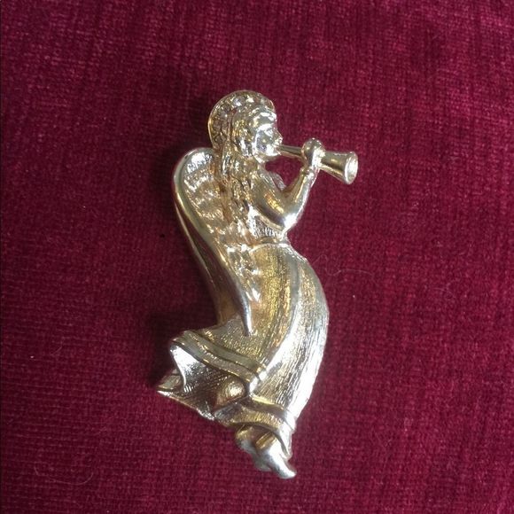 Vintage Angel Pin/Brooch - Picture 1 of 3
